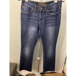 Express‎ Jeans Dark Wash Denim Women's Size 8